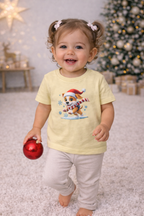 Cute Christmas Dog Shirt for Kids