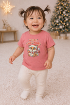 Christmas Squirrel Kids T-Shirt | Cute Woodland Animal Holiday Tee for Toddlers