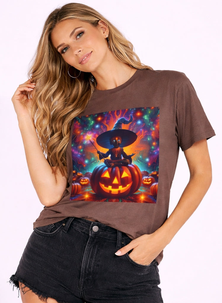 Witchy Halloween T-Shirt | Spooky Cute Witch Tee | Trick or Treat Shirt
