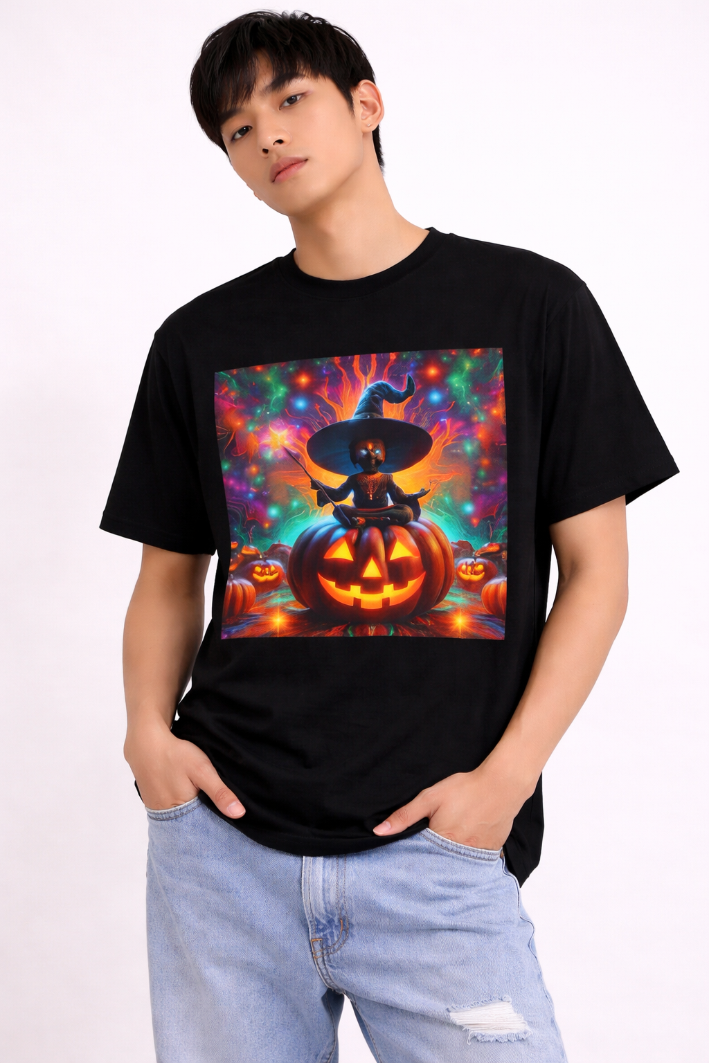 Witchy Halloween T-Shirt | Spooky Cute Witch Tee | Trick or Treat Shirt