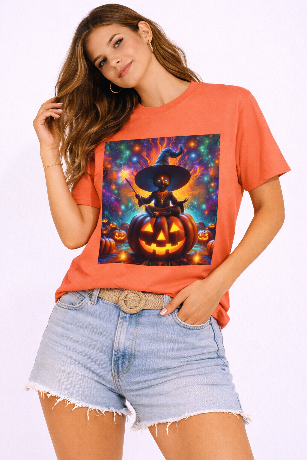 Witchy Halloween T-Shirt | Spooky Cute Witch Tee | Trick or Treat Shirt