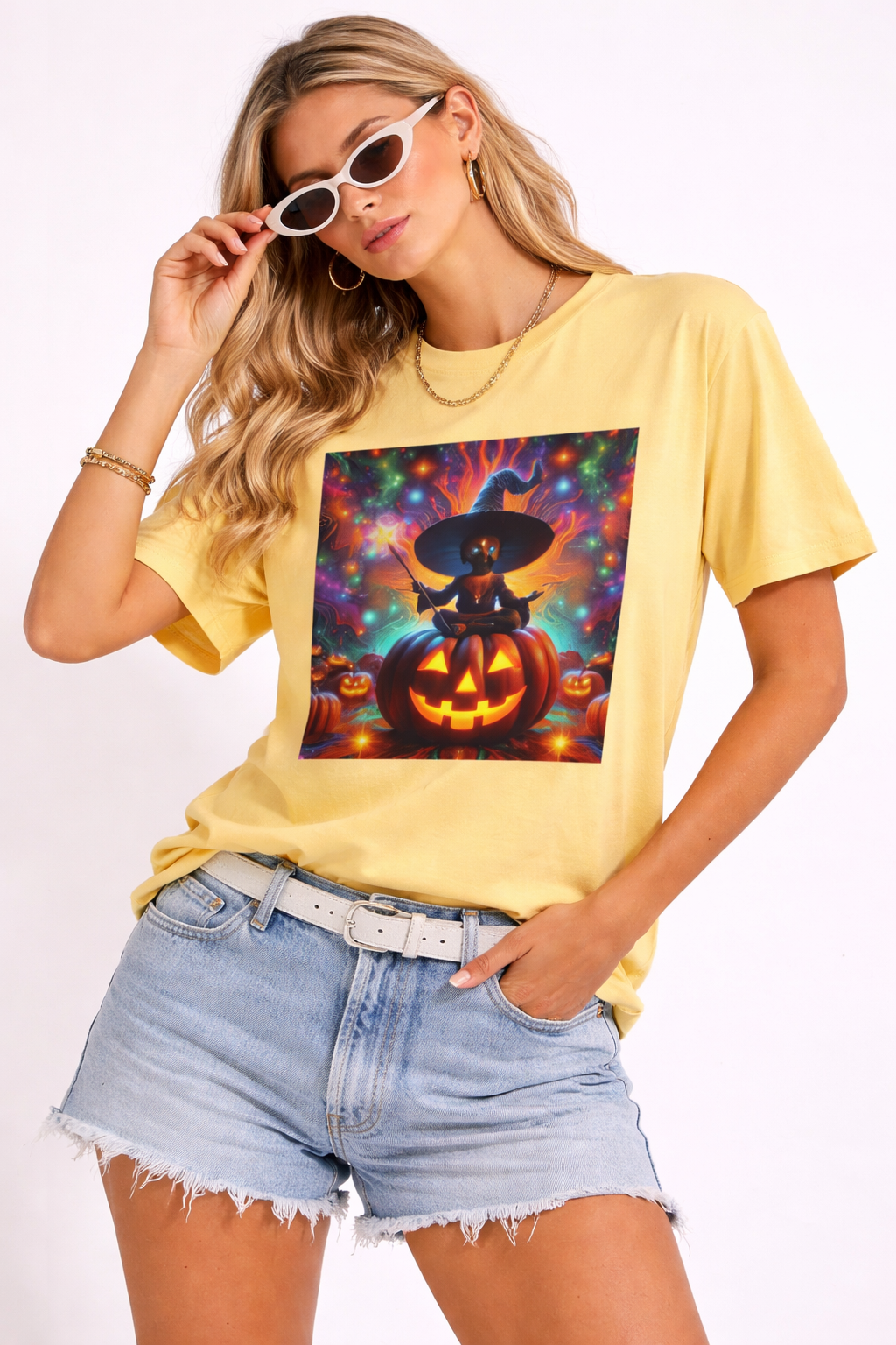 Witchy Halloween T-Shirt | Spooky Cute Witch Tee | Trick or Treat Shirt