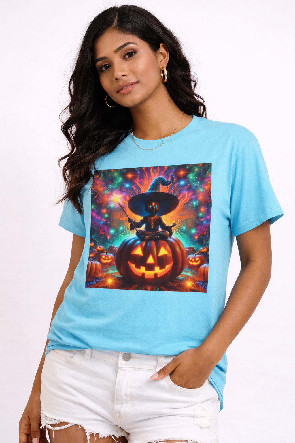Witchy Halloween T-Shirt | Spooky Cute Witch Tee | Trick or Treat Shirt