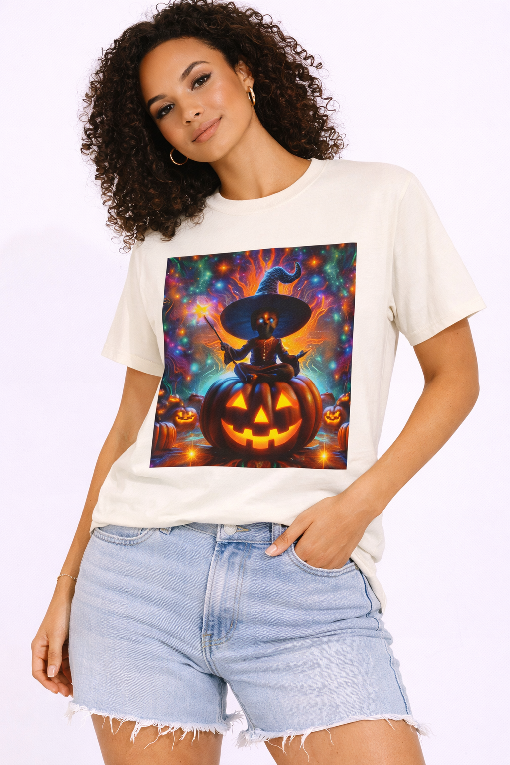 Witchy Halloween T-Shirt | Spooky Cute Witch Tee | Trick or Treat Shirt