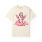 Pink Cherub Graphic T-Shirt | Vintage Cupid Art, Unisex Cotton Tee