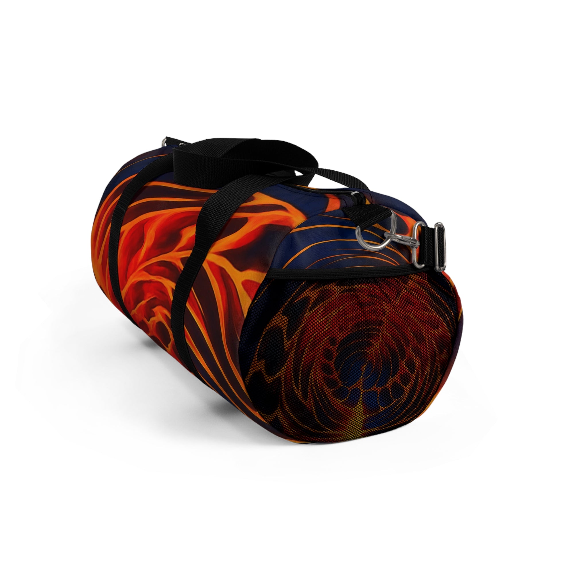 Fiery Abstract Duffel Bag | Bold Gym & Travel Bag
