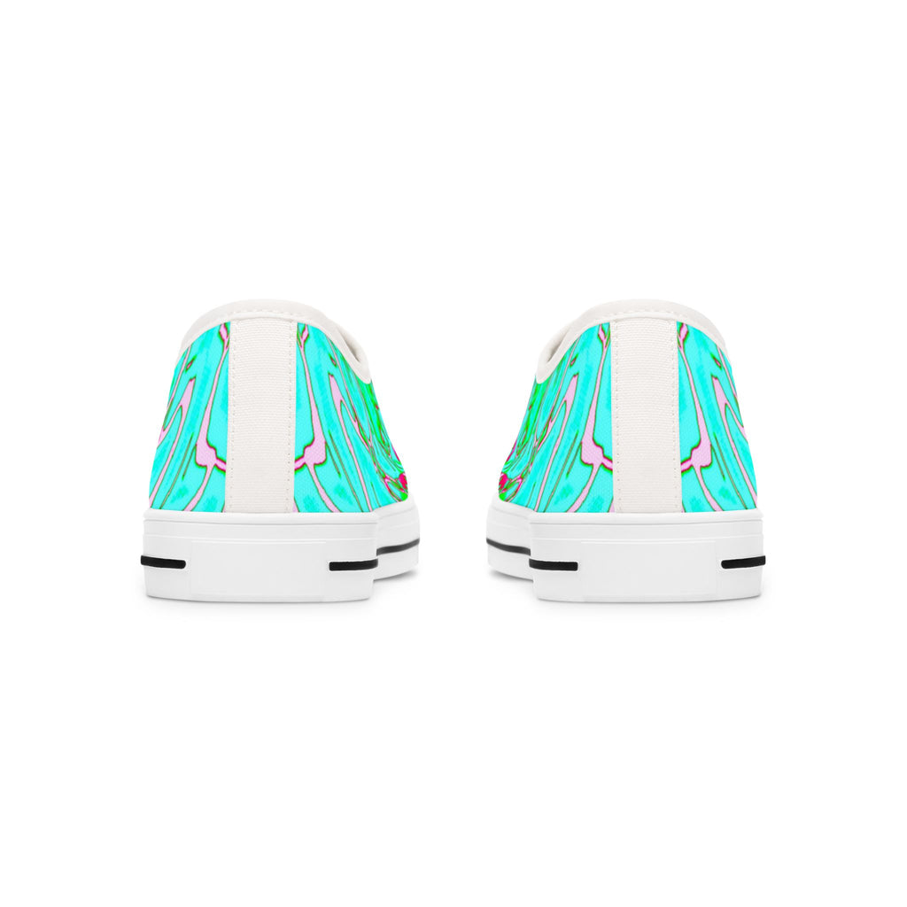 Vibrant Low Top Sneakers | Colorful Women's Casual Shoes