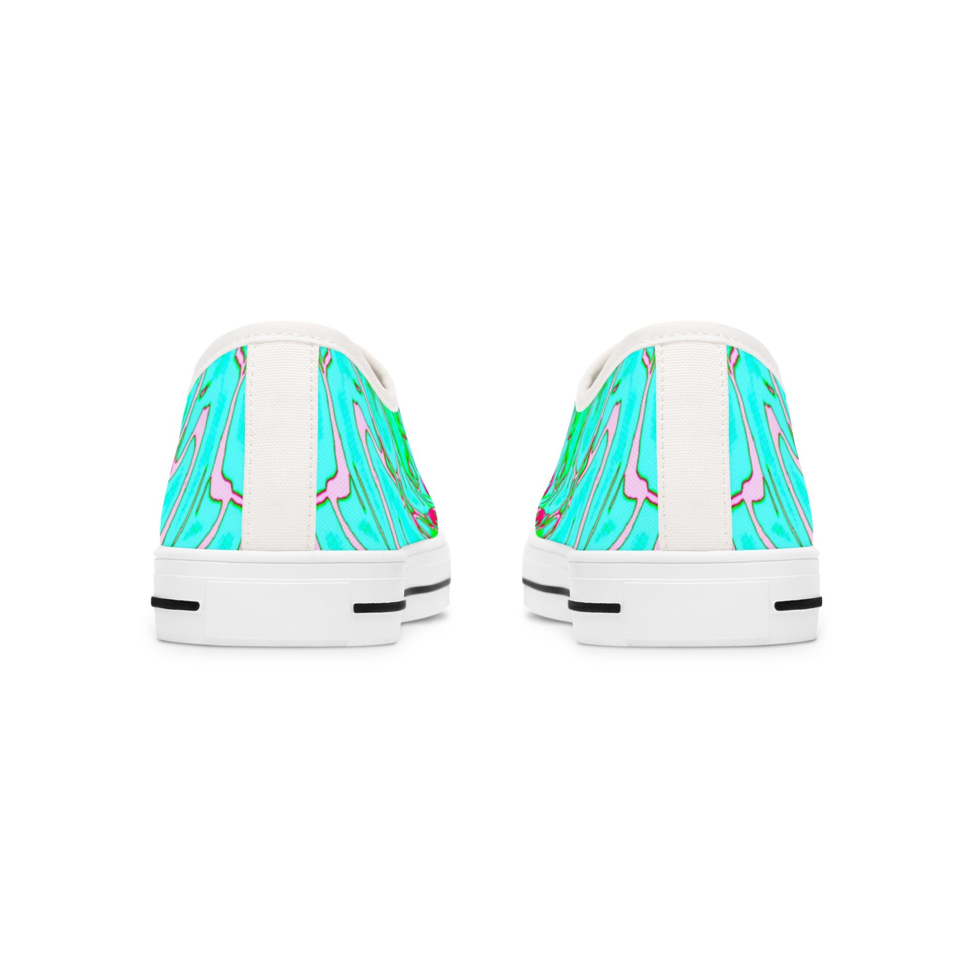 Vibrant Low Top Sneakers | Colorful Women's Casual Shoes