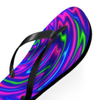 Tie-Dye Flip Flops | Colorful Summer Sandals | Beach Vacation Style