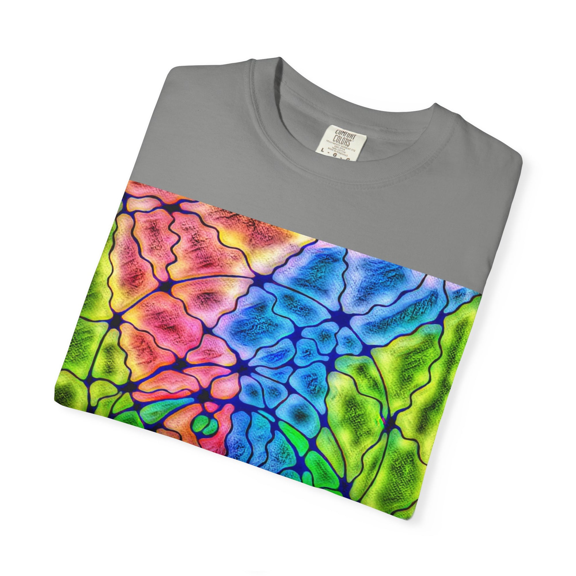 Colorful Tie Dye T-Shirt | Bright Abstract Pattern Tee