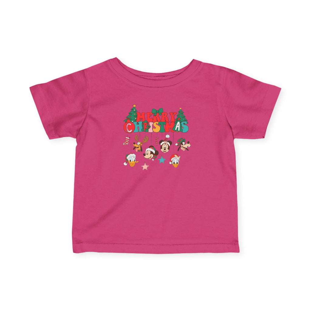 Christmas Woodland Animals Kids T-Shirt | Cute Holiday Tee for Toddlers