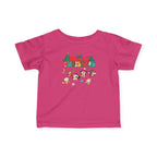 Christmas Woodland Animals Kids T-Shirt | Cute Holiday Tee for Toddlers