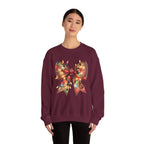 Christmas Bow Sweatshirt | Holiday Lights Crewneck