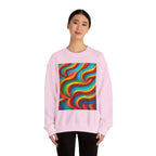 Colorful Swirl Sweatshirt | Cozy Unisex Crewneck
