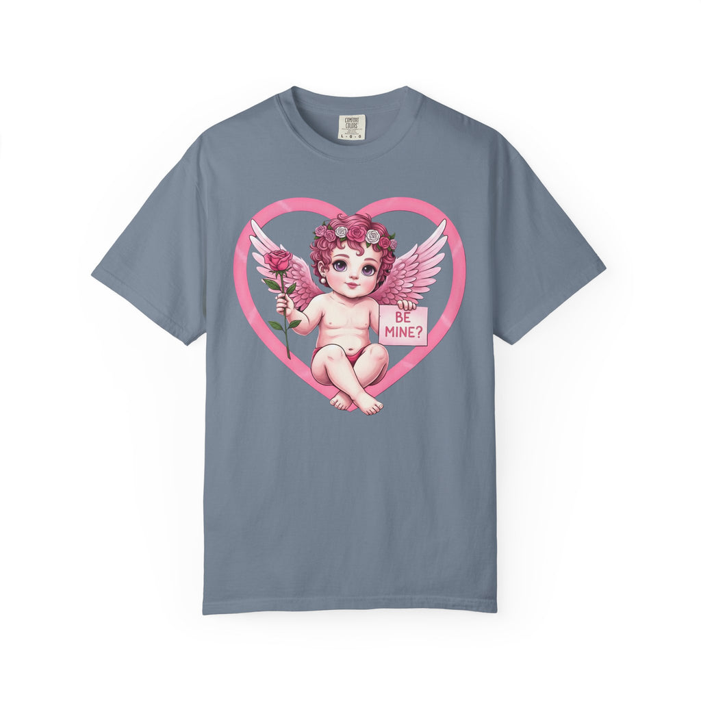 Cherub Graphic T-Shirt | Pink Cupid Heart Art Unisex Cotton Tee