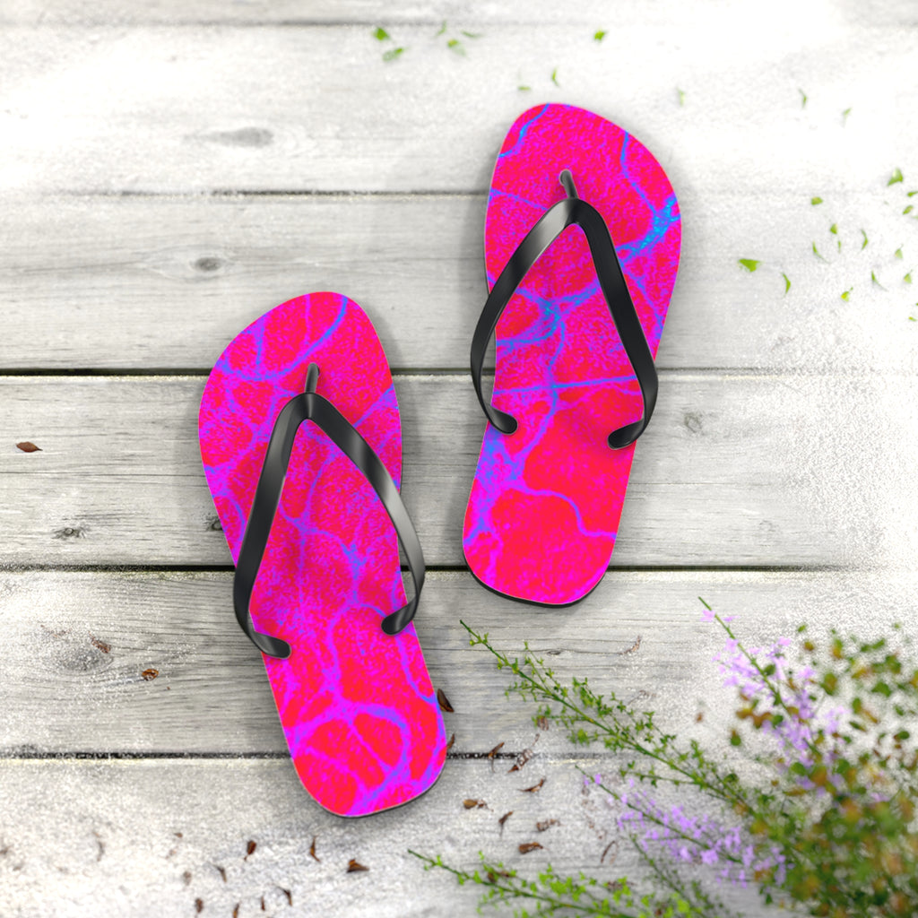 Beach Flip Flops | Colorful Summer Sandals | Bold Vacation Style