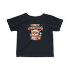 Christmas Squirrel Kids T-Shirt | Cute Woodland Animal Holiday Tee for Toddlers