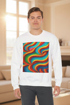 Colorful Swirl Sweatshirt | Cozy Unisex Crewneck