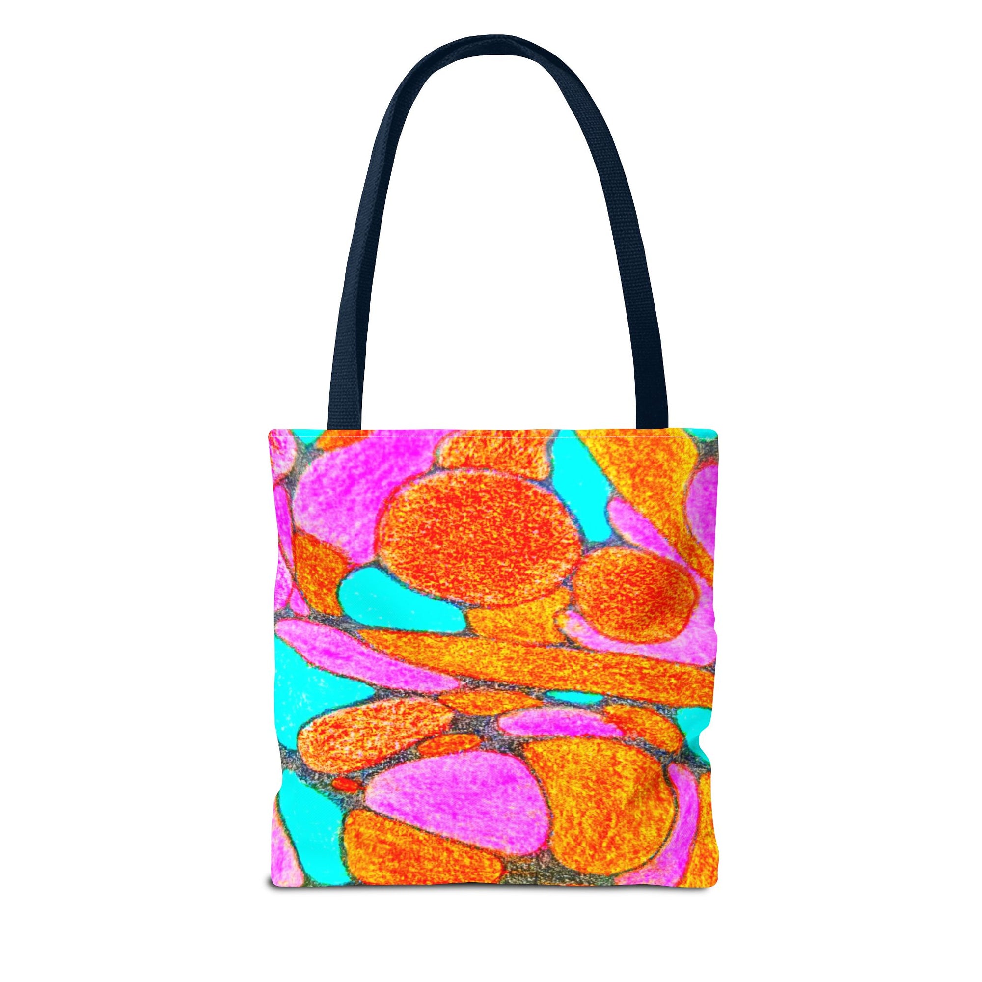 Vibrant Abstract Tote Bag - Art-Inspired, Shopping, Travel, Colorful Statement Accessory | Eco-Friendly Gift for Creative Souls