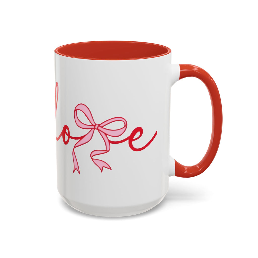 Romantic Bow Mug | Cute Valentine Coffee Cup | Coquette Style Gift