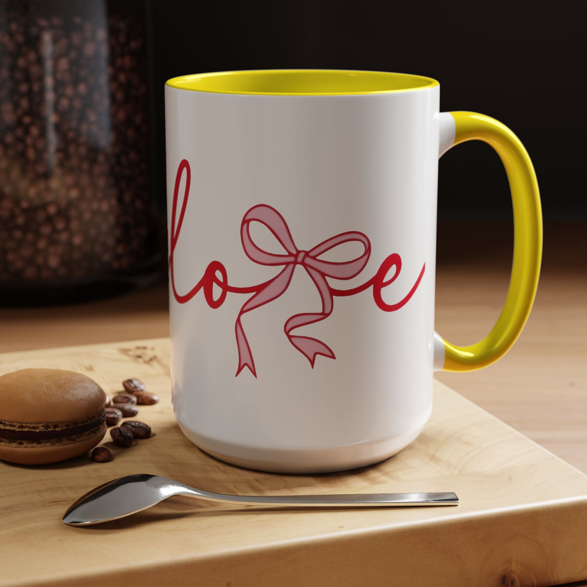 Romantic Bow Mug | Cute Valentine Coffee Cup | Coquette Style Gift