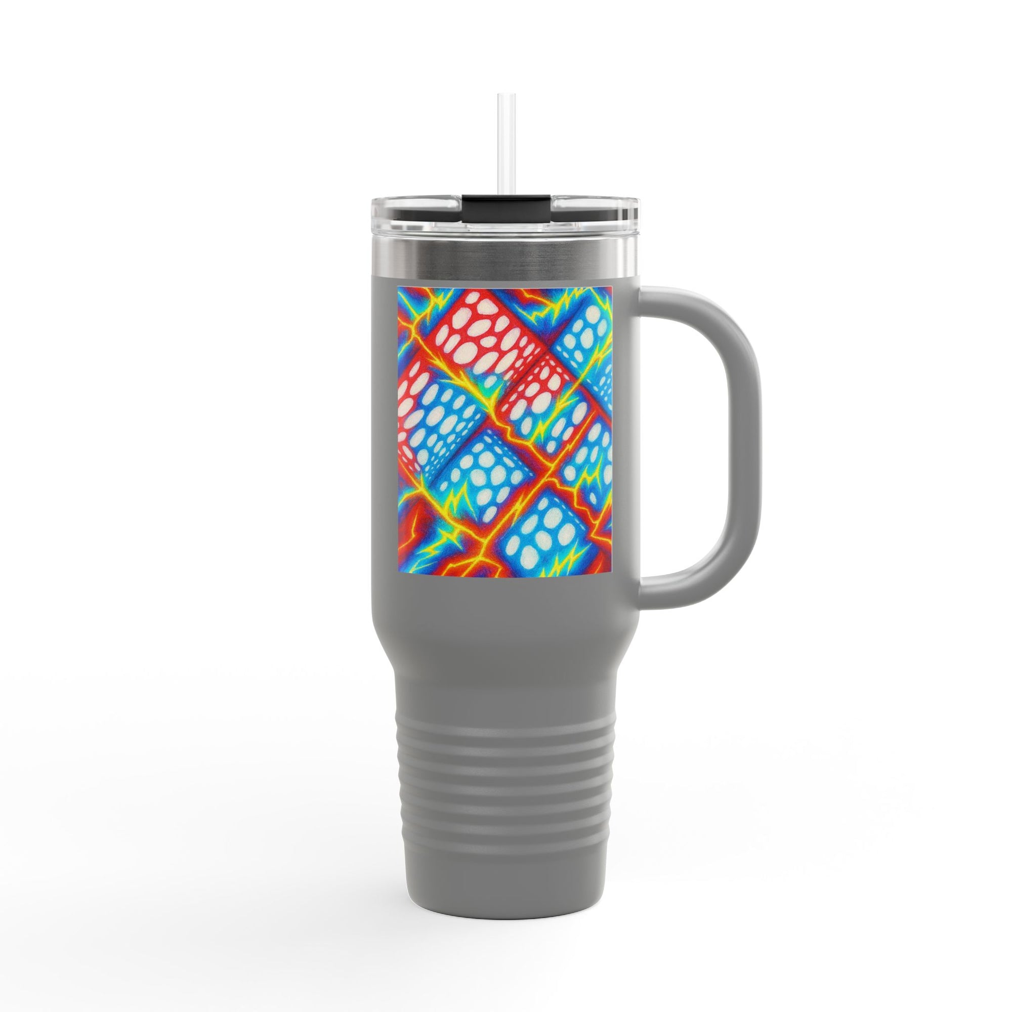Colorful Travel Mug | Artistic Stainless Steel Tumbler