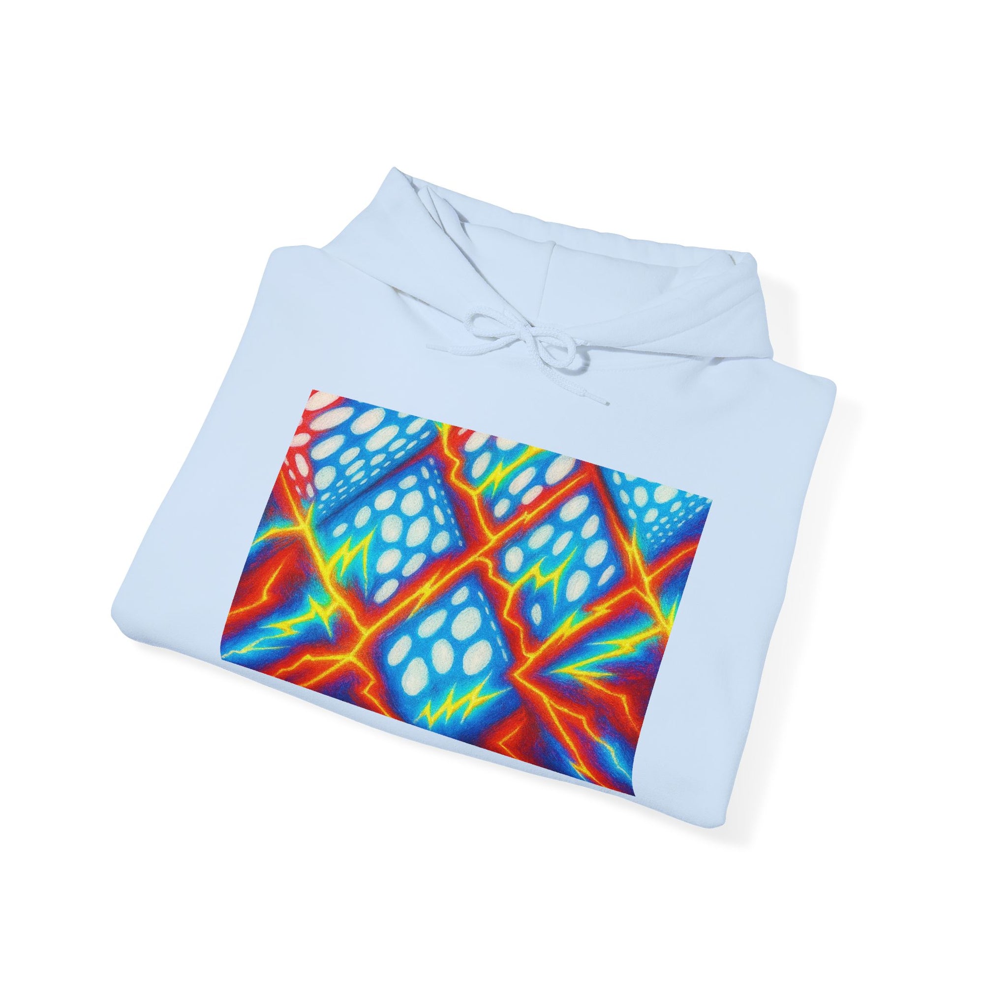 Colorful Abstract Hoodie | Cozy Unisex Graphic Sweatshirt