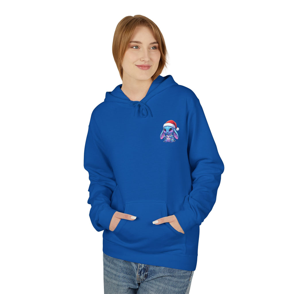Cute Alien Christmas Hoodie | Blue Monster Holiday Sweatshirt