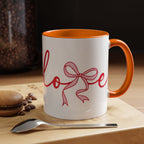 Romantic Bow Mug | Cute Valentine Coffee Cup | Coquette Style Gift