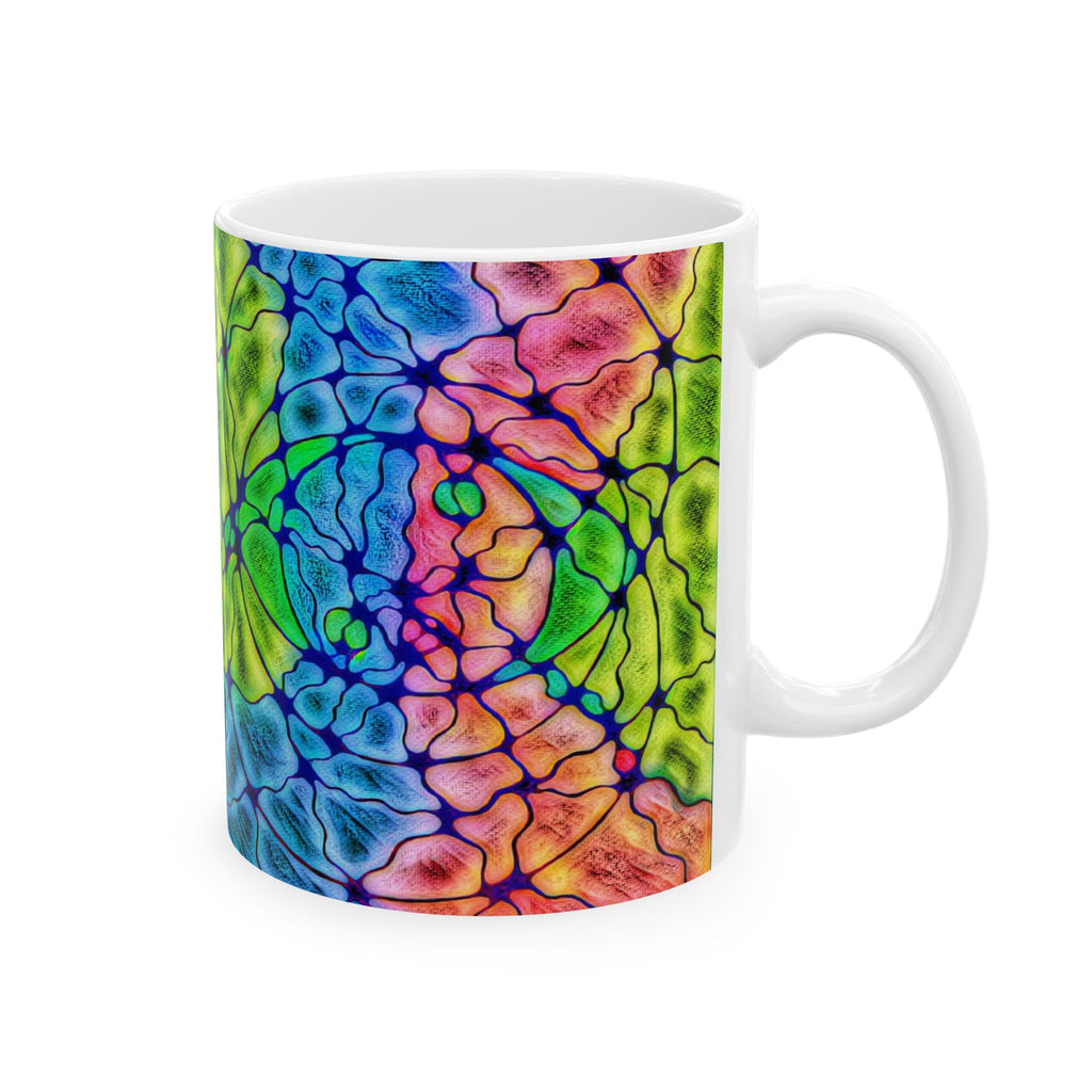 Colorful Abstract Mug | Artistic Coffee Cup | Modern Kitchen Gift