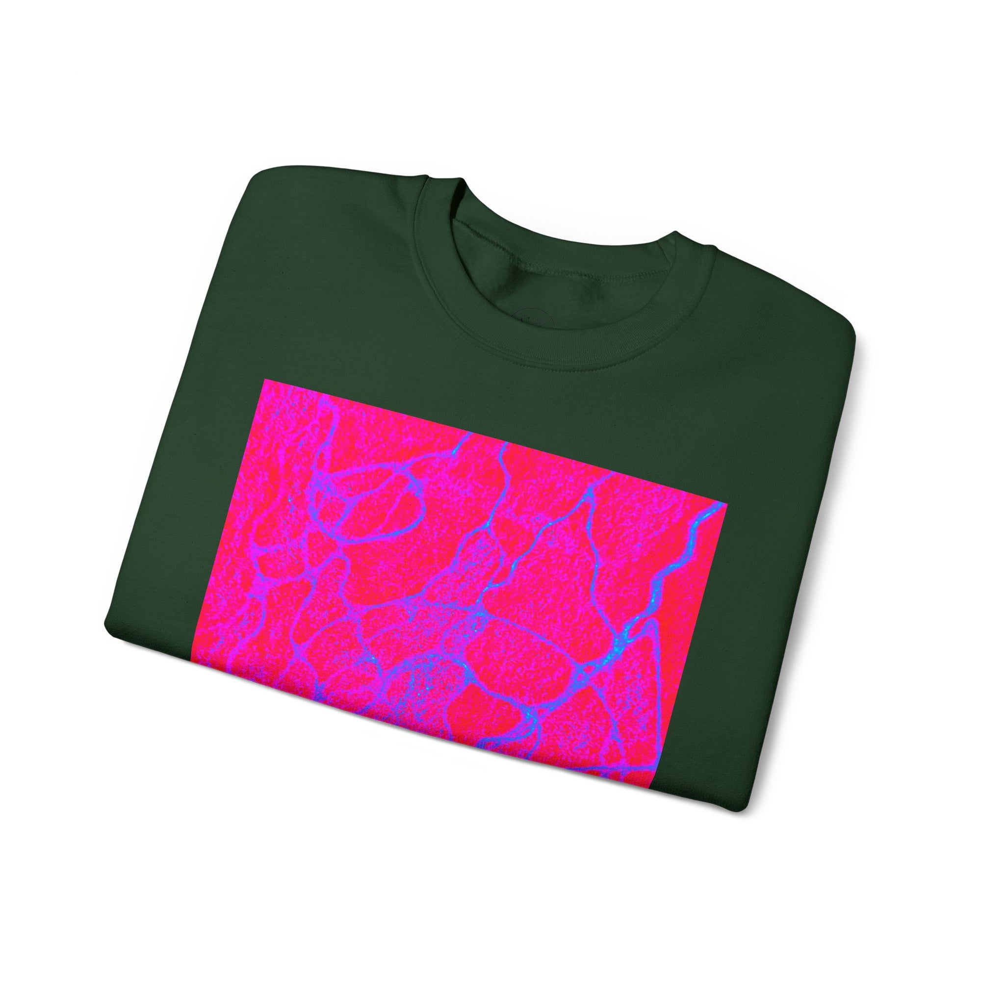Vibrant Abstract Crewneck Sweatshirt | Cozy Unisex Pullover