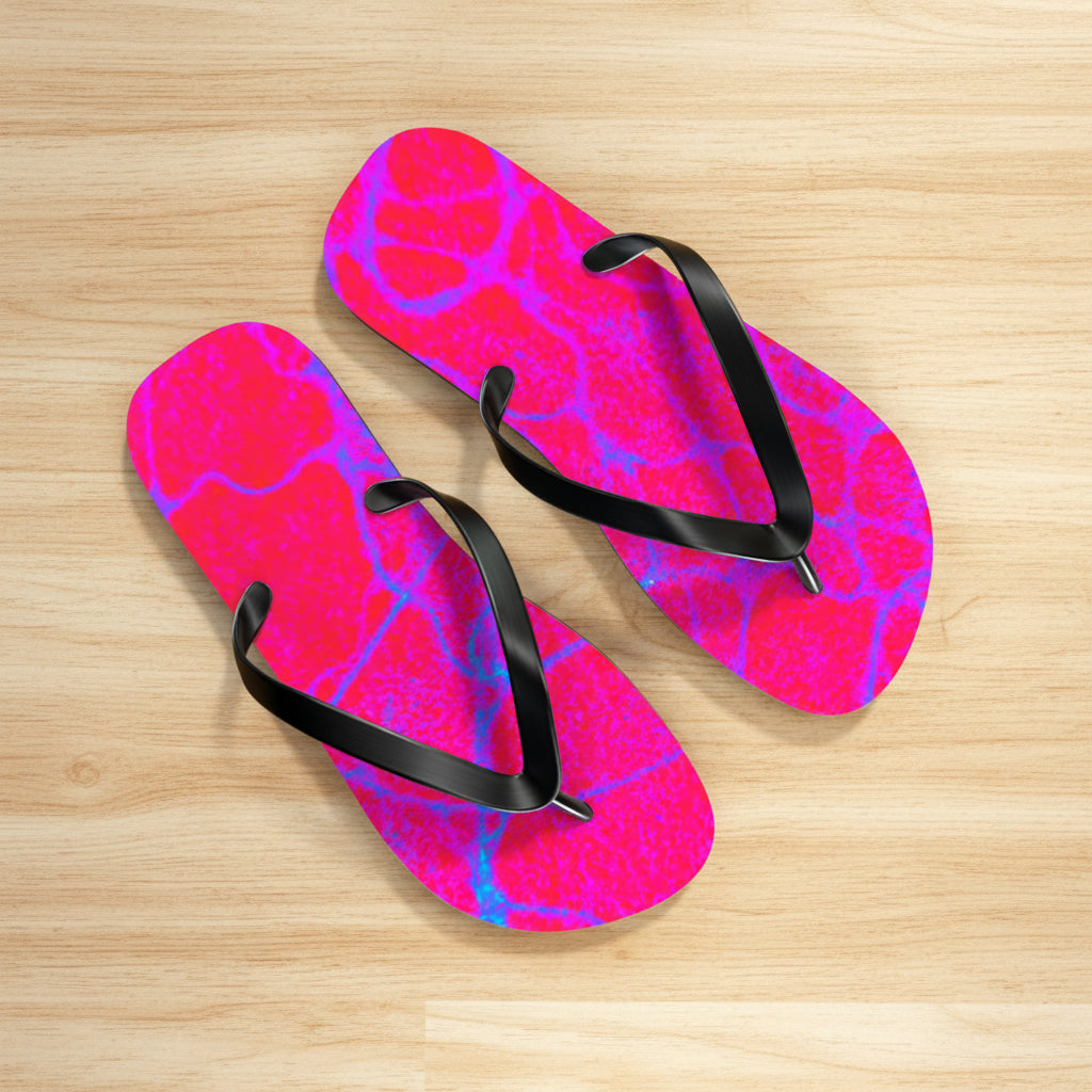 Beach Flip Flops | Colorful Summer Sandals | Bold Vacation Style