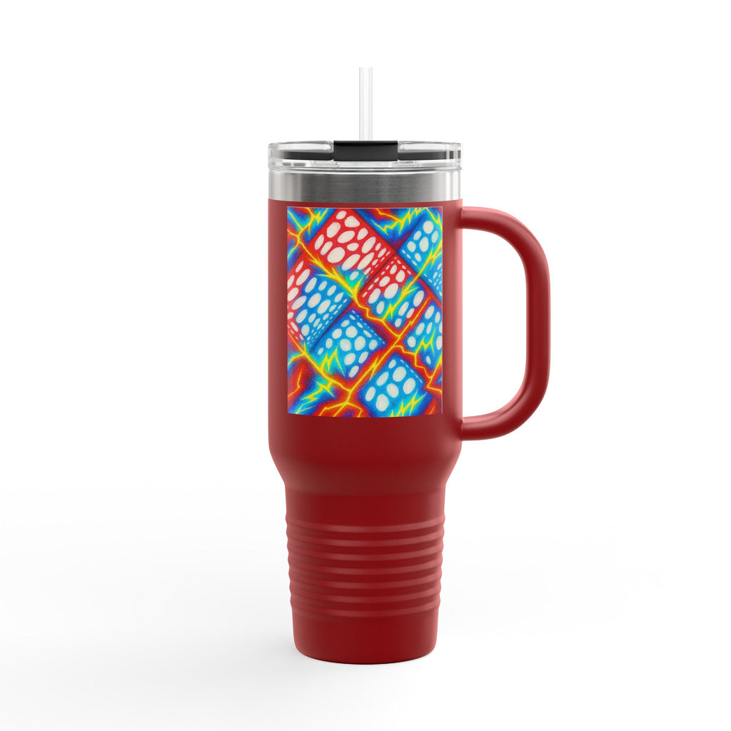 Colorful Travel Mug | Artistic Stainless Steel Tumbler