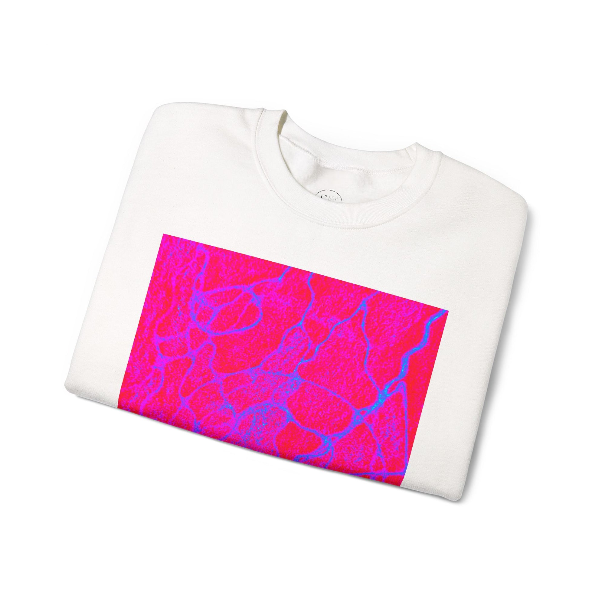 Vibrant Abstract Crewneck Sweatshirt | Cozy Unisex Pullover