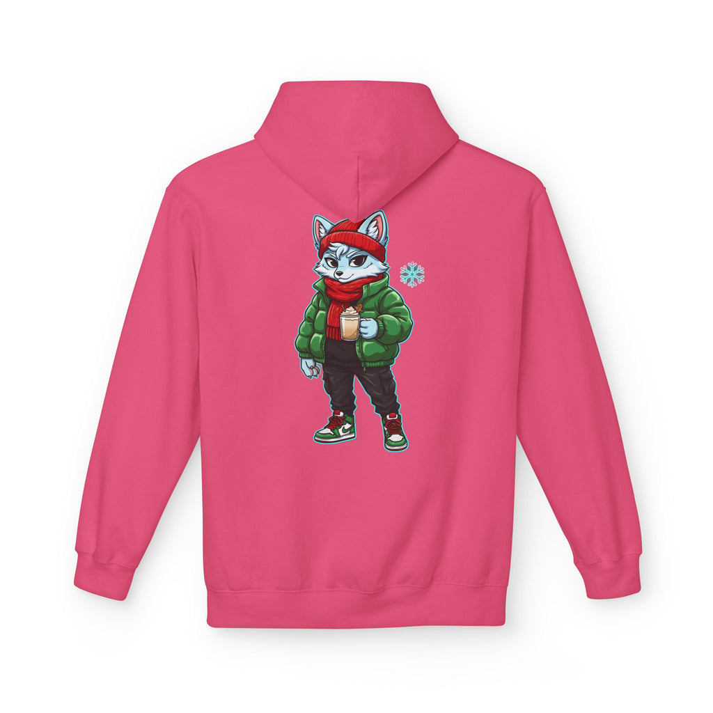 Cyber Wolf Gamer Hoodie | Cozy Christmas Sweatshirt