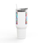 Colorful Travel Mug | Artistic Stainless Steel Tumbler