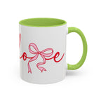 Romantic Bow Mug | Cute Valentine Coffee Cup | Coquette Style Gift