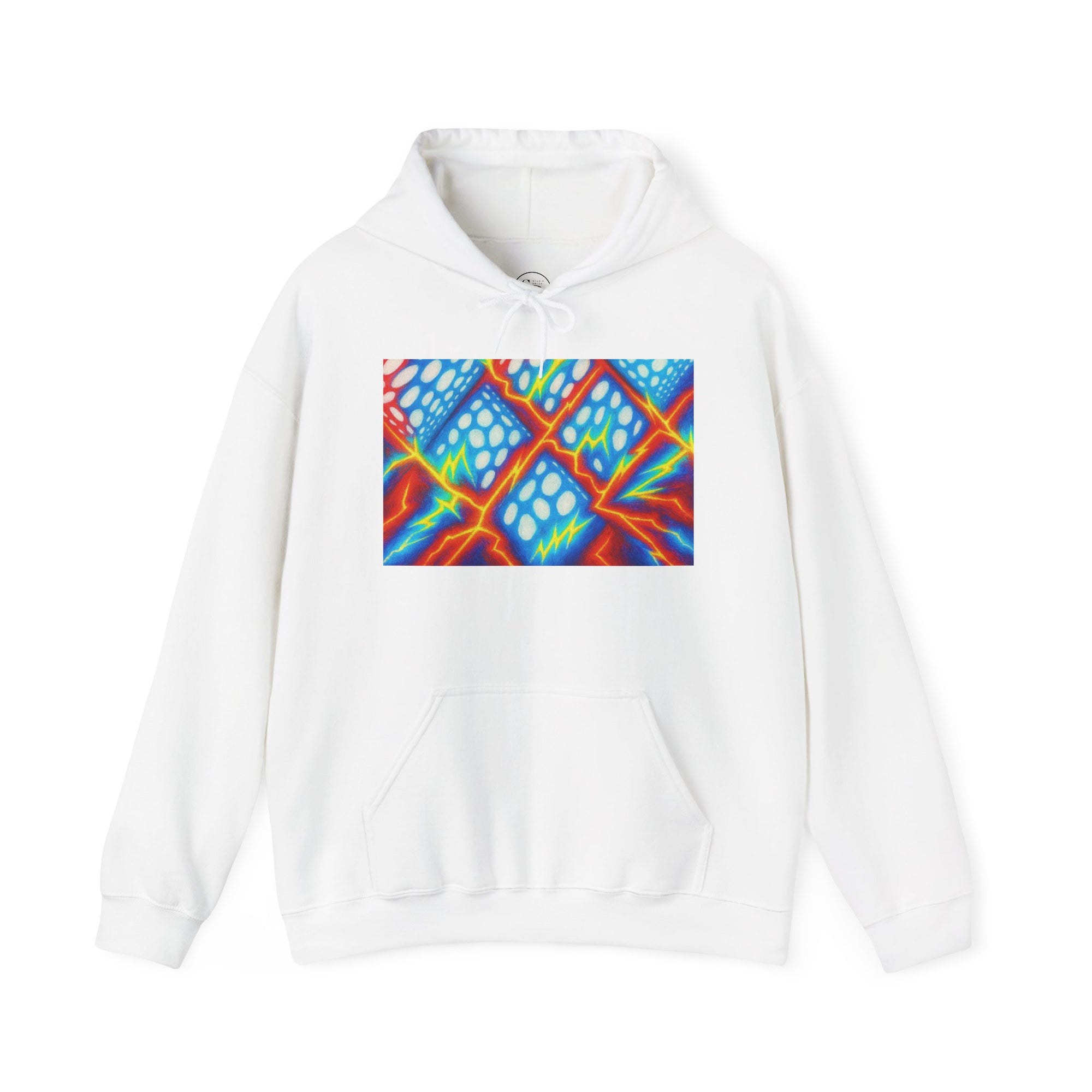 Colorful Abstract Hoodie | Cozy Unisex Graphic Sweatshirt