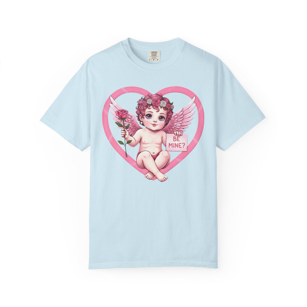 Cherub Graphic T-Shirt | Pink Cupid Heart Art Unisex Cotton Tee