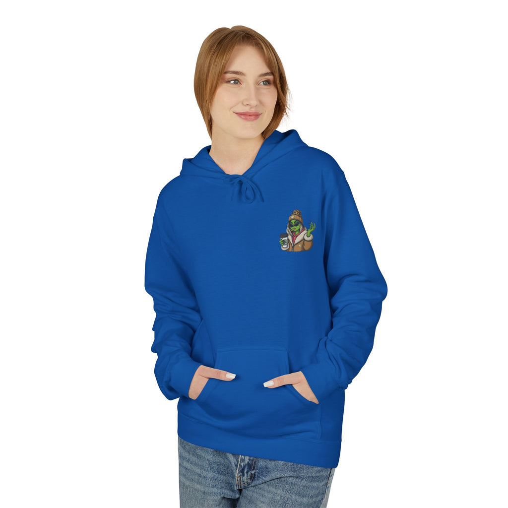 Grinch Girl Coffee Hoodie | Funny Christmas Sweatshirt