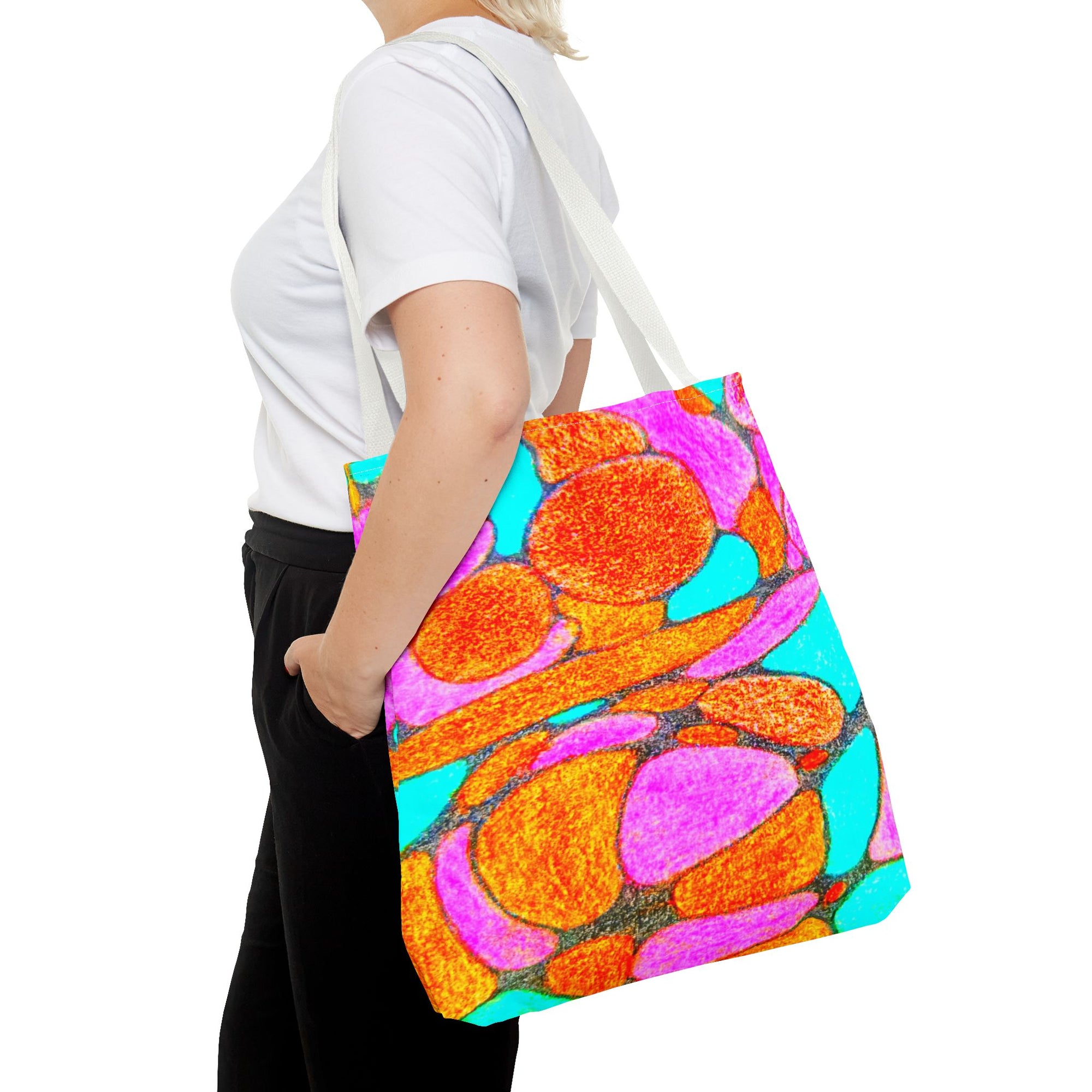 Colorful Abstract Tote Bag | Art Inspired Shopper
