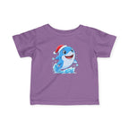 Christmas Shark Kids T-Shirt | Cute Ocean Animal Holiday Tee for Toddlers