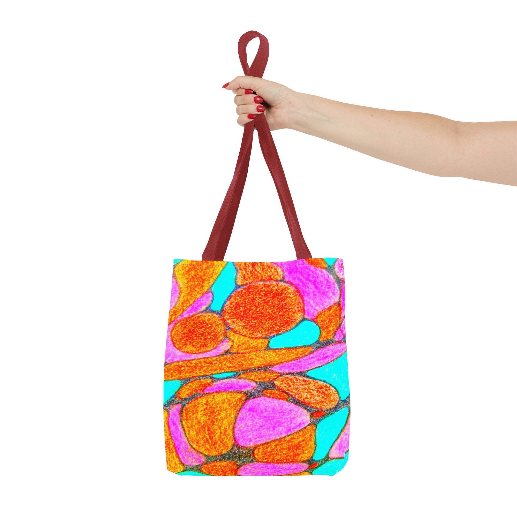 Colorful Abstract Tote Bag | Art Inspired Shopper