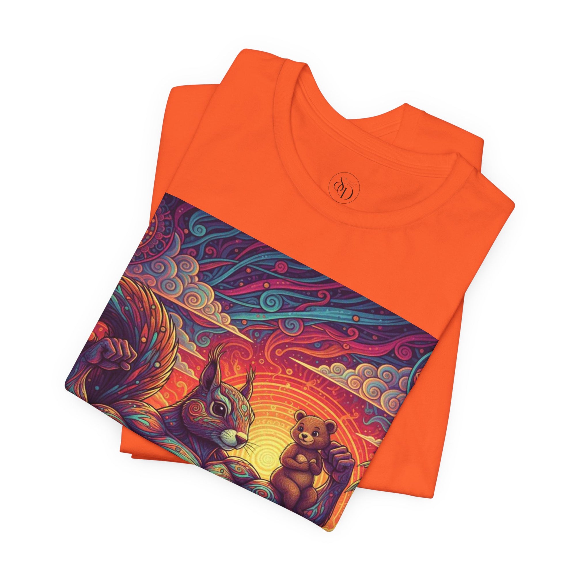 Muscular Squirrel T-Shirt | Funny Fantasy Animal Tee