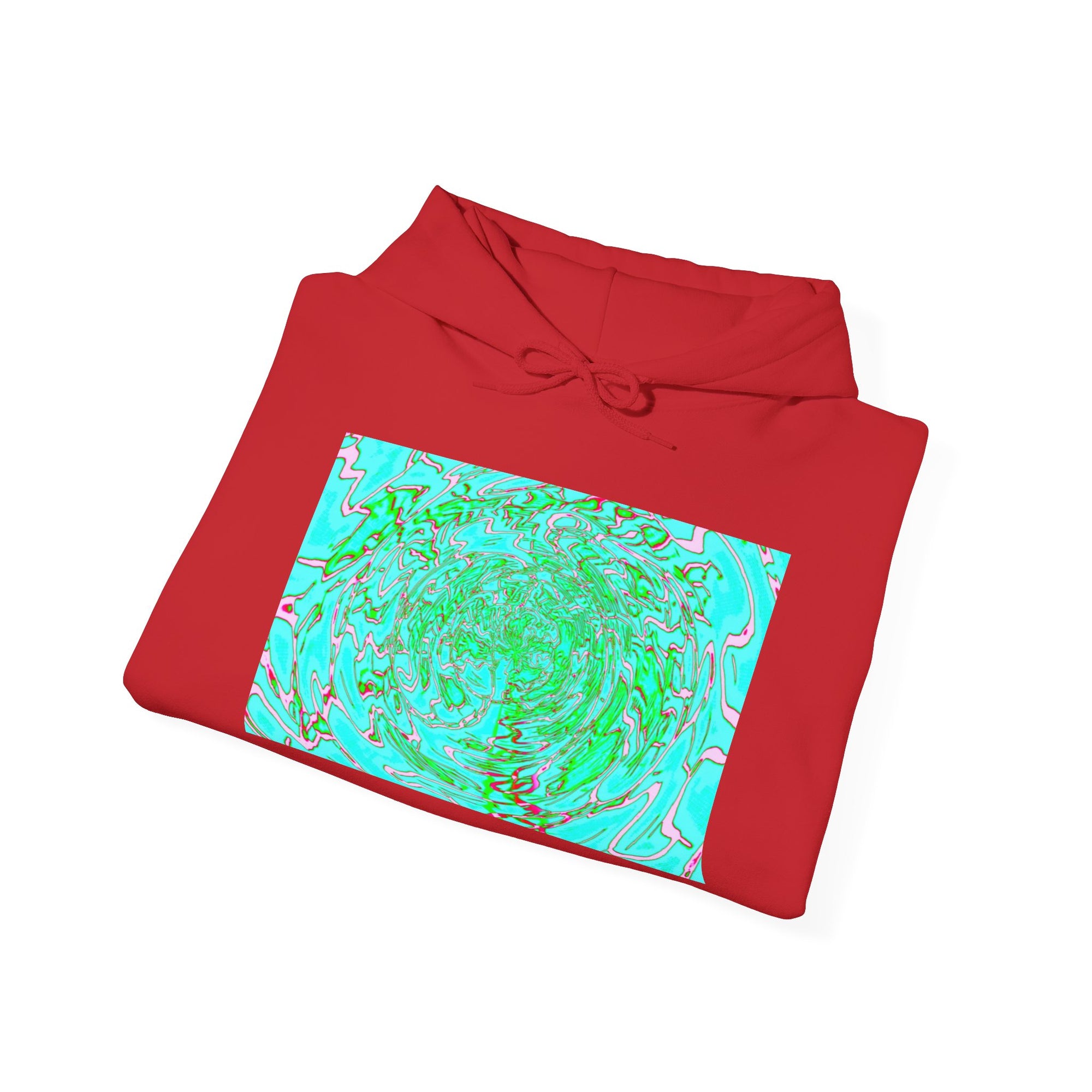 Tranquil Swirl Unisex Hoodie | Mindful Artistic Sweatshirt