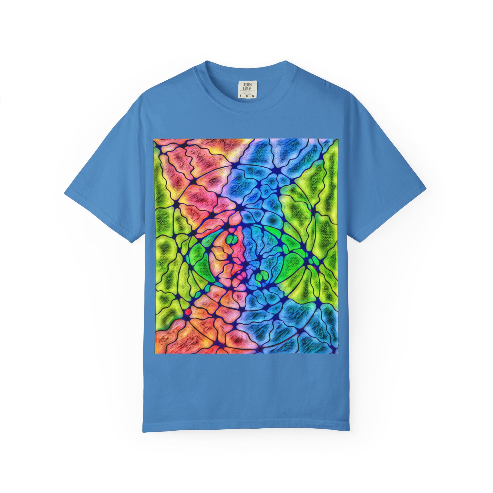 Colorful Tie Dye T-Shirt | Bright Abstract Pattern Tee