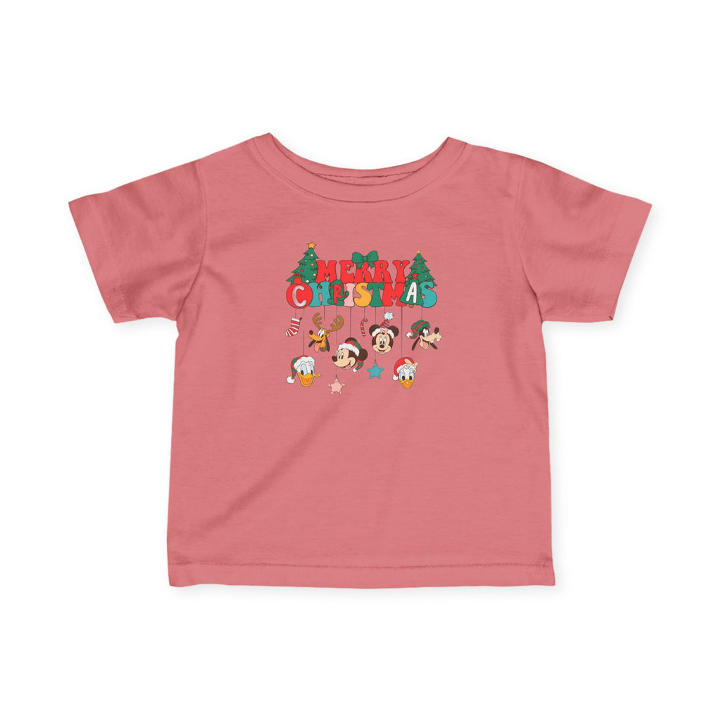 Christmas Woodland Animals Kids T-Shirt | Cute Holiday Tee for Toddlers