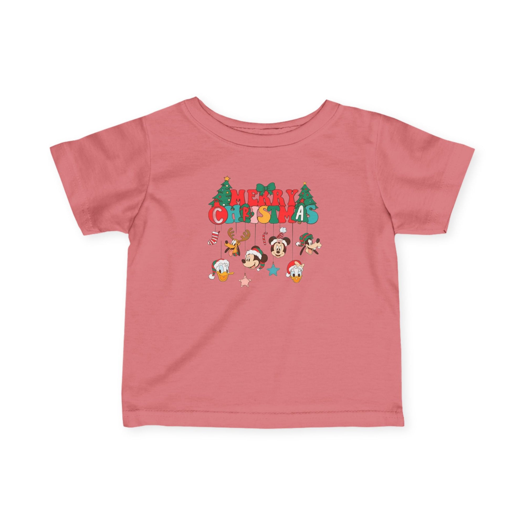 Christmas Woodland Animals Kids T-Shirt | Cute Holiday Tee for Toddlers