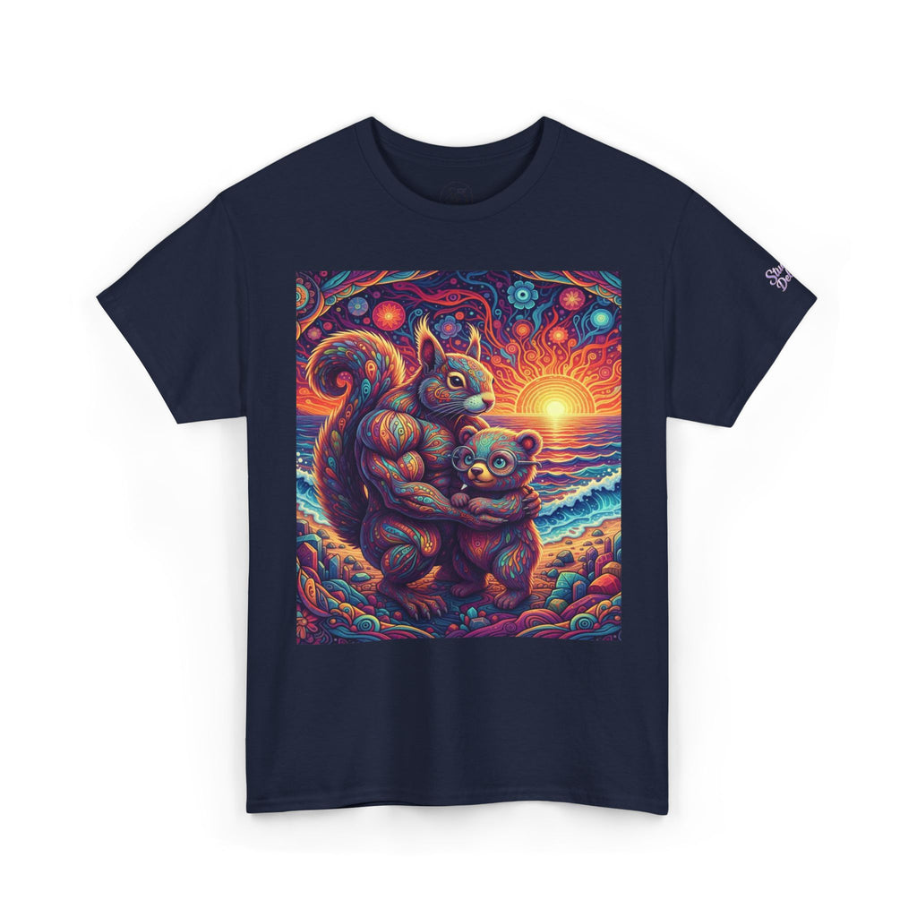 Colorful Sunset Graphic Tee | Vibrant Artistic Shirt Unisex | Unique Fantasy Design Gift