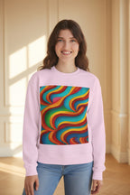 Colorful Swirl Sweatshirt | Cozy Unisex Crewneck